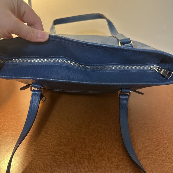 Coach City Zip Crossgrain Leather Shoulder Tote Bag - Picture 9 of 15